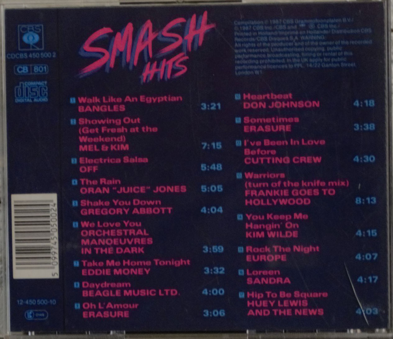 Smash hits 1986